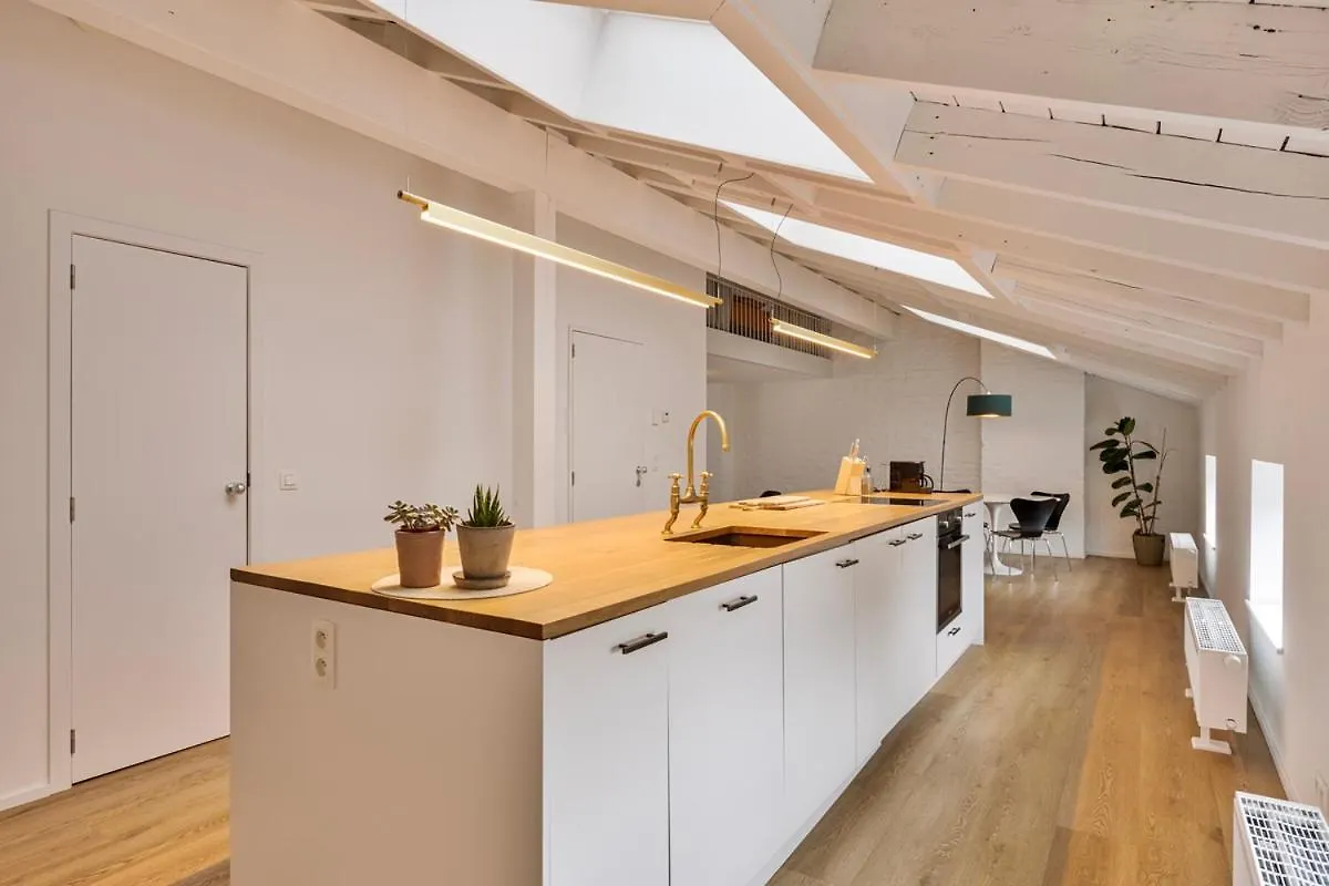Loft City Center - 1 Bedroom - Parking - By Finenest Liege Apartment